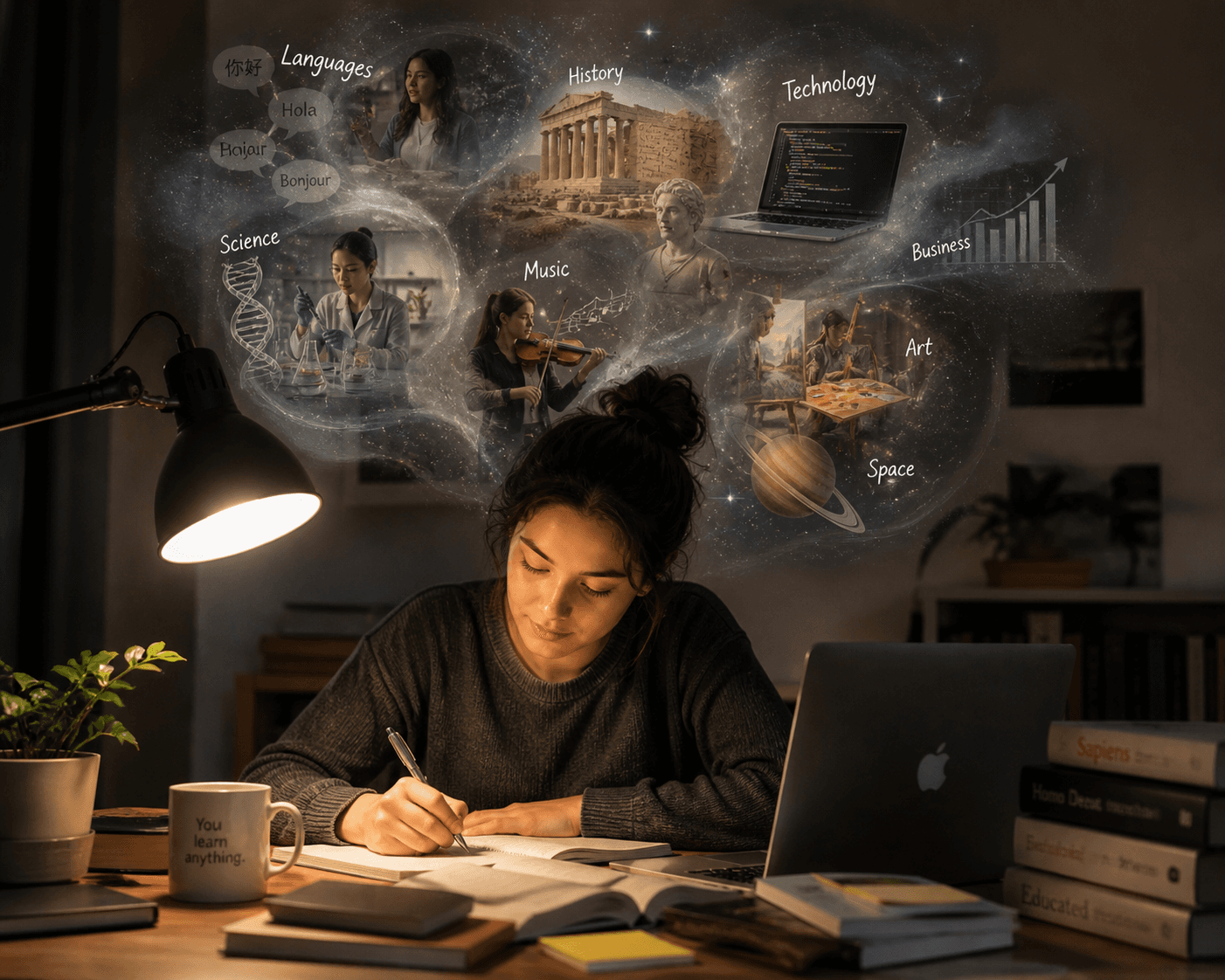 Learn Anything: An AI Tutor That Turns Any Topic Into a Personal Audio Course